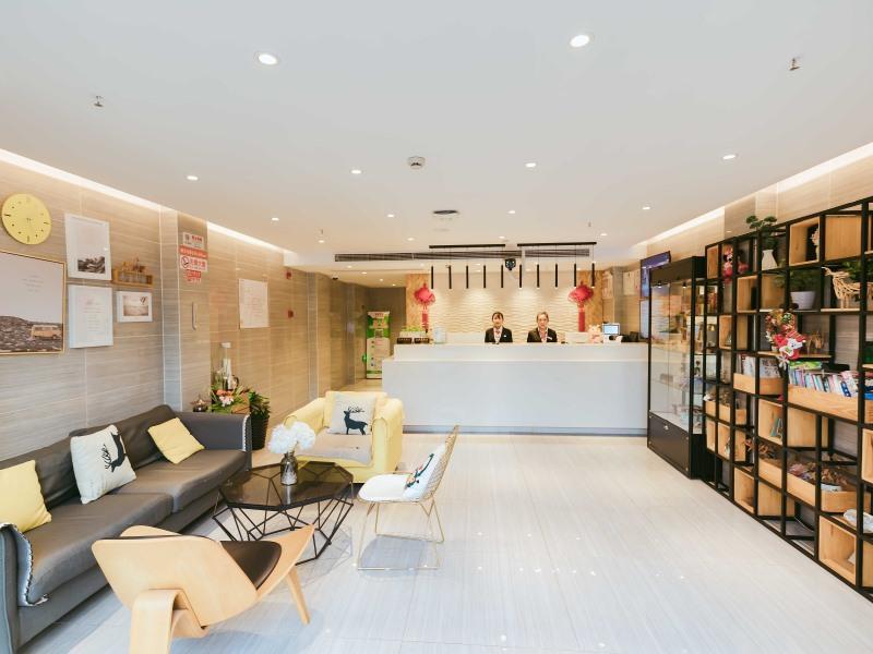 Shell Shanghai Jiadingbei Subway Station Shuping Road Hotel Exteriör bild
